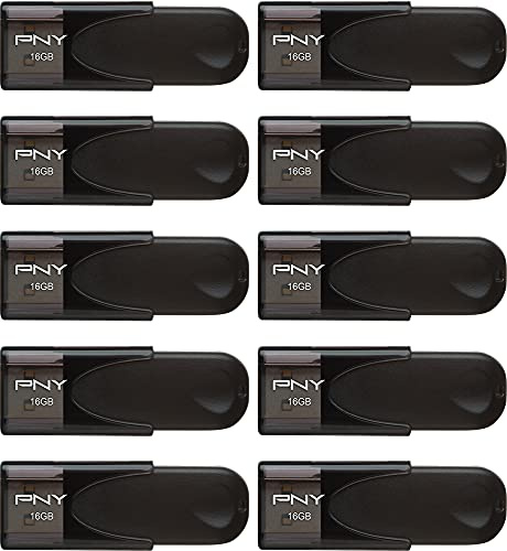 PNY Attaché 4 Lot de 10 clés USB 2.0 16 Go