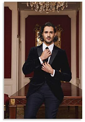 TSALF Bild Auf Leinwand Kein Rahmen Graziano Di Prima Tänzerin Schöne Druckbild Gemälde für Wohnzimmer Schlafzimmer Dekoration 50x70cm