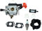 ICOOYO Carburateur pour Stihl FC91 FC96 FC111 FS89 FS89R FS91 FS91R FS111R FS111R FS111RX HT102 HT103 KM91R KM111R
