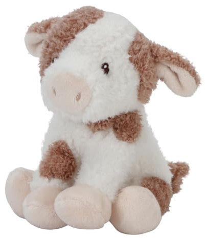 Little Dutch Jouet en peluche Vache - Little Farm (17 cm) - Doudou - Polyester - Nourrisson