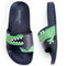 WateLves Badelatschen Kinder Sommer Hausschuhe Badeschlappen Jungen Mädchen Rutschfeste Dusch Badeschuhe Strand Sandalen(Krokodil Blau 30/31EU)