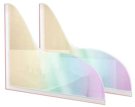 Lisher Protezione angolare 2 pezzi, protezione contro gli spruzzi per vasca da bagno, protezione contro gli spruzzi per vasca da bagno brillerà di colori