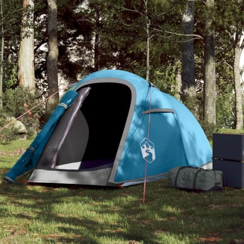 ZEYUAN Tunnelzelt 2 Personen Blau Wasserdicht, Caming Zelt, Camping Tents, Camping-Zelt - 94605