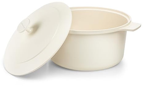 GOTHAM STEEL 5 Qt Dutch Oven Pot with Lid, Nonstick Ceramic Dutch Oven Stock Pot, 10 in 1 Cooking Pot & Dutch Oven for Bread Baking, Stovetop Oven & Dishwasher Safe, 100% Toxin Free