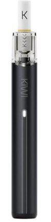KIWI Spark, Starter Kit, Elektronische Zigarette mit offenem Pod-System, 2,0 ml, 700 mAh Akku nikotinfrei Farbe Schwarz