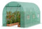 VEVOR Serra a Tunnel Walk-in 3,9 x 1,9 x 1,8 m Serra a Film Tunnel per Piante Serra con Telaio in Acciaio zincato Copertura in PE Verde Porta avvolgibile con Cerniera e 6 finestre Esterne