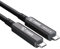 FIBBR Cavo video Full Featured da USB C a USB C da 10 m, 10 Gbps USB 3.2 GEN2 per lunghe distanze con PD 60 W per cuffie VR / AR, webcam, fotocamera, laptop, mini PC e altro ancora
