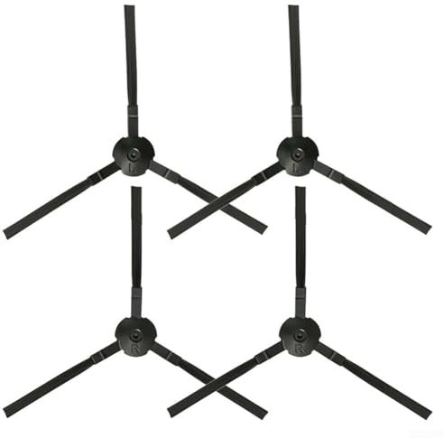 Besttoolifes Set di 4 spazzole laterali per aspirapolvere robot ILIFE A12 Pro, accessori di ricambio, efficienza di pulizia degli angoli, facile installazione (confezione da 4)