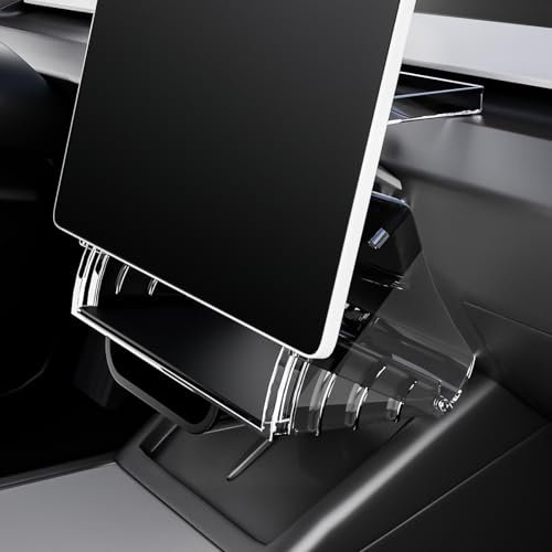 BarBaren For Tesla Under Screen Storage Model Y Juniper 2026-2025/Model 3 2025-2024 Highland, Center Console Organizer for Model Y/Model 3 Accessories (Not Fit Model Y 2020-2024/Model 3 2017-2023)