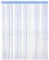 SULIVES String Curtains Door Fly Screen Curtain, Elegant Divider Tassel Curtain for Home Décor, Blue (100x200cm)