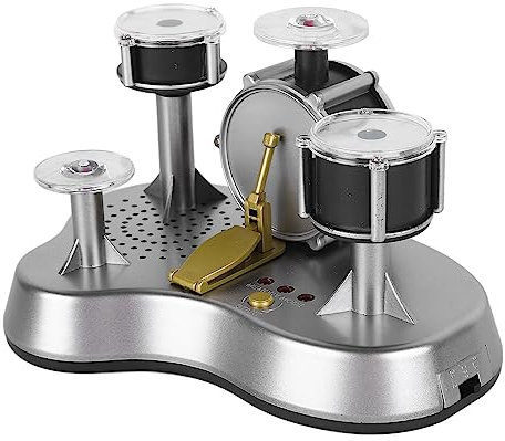 MTLAVISH -Finger -Drum Set tragbarer Kunststoff einfach zu Spielen mit realistischen Klängen ideal für die Heimdekoration im Freien und Tischplattenspielzeuge