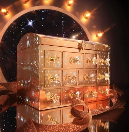 Beauty Treasure Chest Adventskalender 2025 - Luxus 12 Tage Glow-Up - T.W.V. €580 - Limited Edition - Black Friday Deal