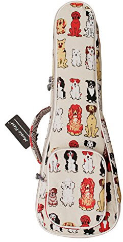 Music FirstMR Dog Ukulele-Hülle für Ukulele, originelles Design, tolles Geschenk Fit for 23~24 inch Concert Ukulele MR DOG