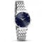 Sekonda Womens Stainless Steel Bracelet Watch Blue Stone Set Dial 2442