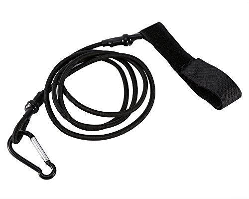 Dioche Kayak Paddle Leash, Safety Elastic Kayak Paddle Rope Canoeing Accessories, Multifunctional Elastic Kayak Paddle Leash Rope Cord Rod & Gear Leash Strap for Kayaking Fishing Boating