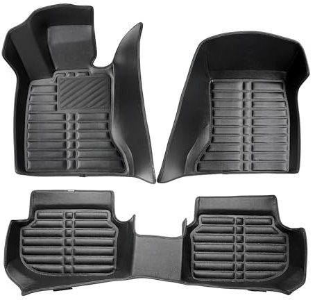 fussmattenprofi.com Auto Fussmatten Kompatibel mit BMW 5 (F10/F11) Facelift Baujahr 2013-2017 I 100% Passgenau Geruchlos Allwetter Fussraumschale I 5D Premium TPE Fußmatten Set