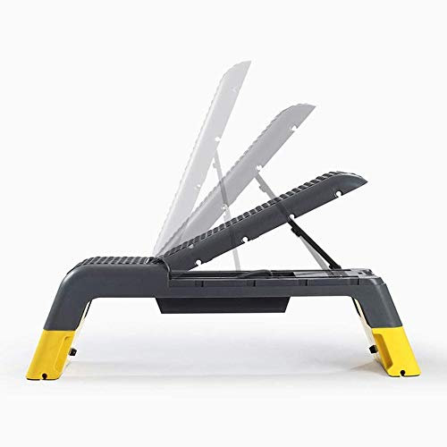 JWCN Sport Aerobic Stepper Übung Schritt Hantel Bank Stepper 2 Ebenen Home Gym Übung Block Sport Yoga Fitness Pedal Uptodate