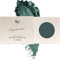 NUI Cosmetics Naturkosmetik vegan natürlich glutenfrei Make Up- Natural Pressed Eyeshadow 12 KANUKA, matter Lidschatten im Farbton Dunkelgrün
