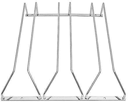 MYAOU Porte-Verre à vin Porte-Verre en Acier Inoxydable Suspendu sous Une étagère Casiers à vin de Cuisine et armoires Racks à Verres pour Armoire à Boissons 3 rangées
