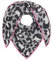 Zwillingsherz Dreieckstuch Stola Schal mit Kaschmir und Wolle für Kids Mädchen Jungen Kinder - Hochwertiges Cashmere Halstuch mit Leo Animal Print - Perfekt für Sommer Herbst Winter