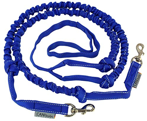 CANIbale dogsport Soulmate Double Zugleine |CB6694| Bikejöhring/Scooter 2 Dogs