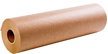 Abdeckpapier, vollflächig selbstklebend - 50 g/m² - Abdeckpapier - Abdeckpappe - einfache und effiziente Schutzabdeckung bei Renovierungen, im Handwerk oder als Transportschutz (B 75 mm/L 50m)