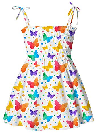 NBAA die unendliche Geschichte Ketten Set vorlese adventskalender Toddler Baby Kids Girls Sleeveless Strap Summer Beach Dresses Casual Clothes