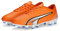 PUMA Herren Play FG/AG Fussballschuh, Ultra ORANGE White-Blue Glimmer, 43 EU