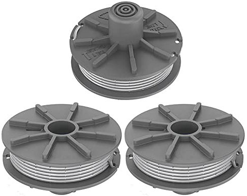 3 Stück Ersatzfadenspule 5307-20 für Gardena Turbotrimmer, Ersatzspule Fadenspulen für Gardena 5307-20 Rasentrimmer 8846, 8847, 8848, 9805, 9806, 9807, 9808, 9809, 9827, 9870, 9872, 9874