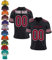 American Football Trikot Personalisiert Trikot mit Namen Logo Herren Sporthemden Personalisierte Schnelltrocknend Atmungsaktiv T-Shirt für Dammen Kinder Jungen, S-7XL, A10