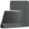 JETech Coque pour iPad Air 11 Pouces M3/M2 (2025/2024), iPad Air 5e/4e (Modèle 2022/2020, 10,9 Pouces), Support Mince Dos Dur Housse Étui avec Veille/Réveil Automatique (Gris Sidéral)