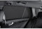 CAR SHADES Satz (Hintertüren) kompatibel mit Renault Clio 5 türer 2019- (2-teilig), Schwarz