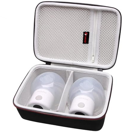 XANAD Hard Case for Momcozy S12 Pro / S12Pro / S9 / Momcousy Wearable Breast Pump Suitable for Storage