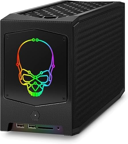 Intel NUC 11 Enthusiast NUC11BTMi9 Home & Business Mini PC Desktop Core i9 Gaming PC, 8-Core, 16GB RAM 512GB SSD,UHD, WiFi, Bluetooth, HDMI, USB 3.1, SD Card, Black, Win 11 Pro