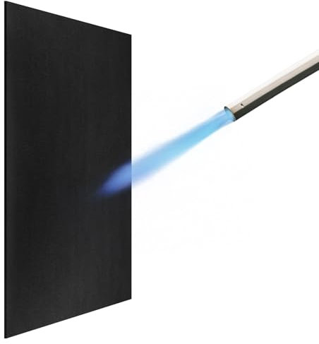 Carbonfilz Hitzebeständig Hitzeschutzmatte Feuerfeste Unterlage - Kanhiro 30x30 cm Feuerschutzmatte Hitzebeständig Materialien bis zu 982°C, Feuerfeste Matte für Schweißen, Kleingerätesockel, Gasherde