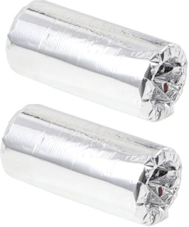 FRCOLOR 2 Rolls Foil Paper for Barber Hair Color Paper Honey Lip Gloss Containers Hair Highlight Foil Nail Tools for Nail Art Manicure Foil Paper Manicure Paper Yn Nail Kit Hair Dye Paper