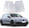 Geeignet für Volkswagen Golf 7 Golf 8 2014-2024 Auto Front Glas Sonnenschirm mit Saugnapf,Faltbar Ventd Sonnenschutz Auto Frontscheibe,Windschutzscheibe Sonnenblende für VW Zubehör