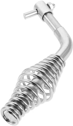 Ciieeo Heat Resistant Stove Door Handle with Spring Loaded Metal Pull for Wood Coal Stoves Boilers Secure Grip Appliance Door Grab Handle Replacement for Safe Energy Efficient Operation