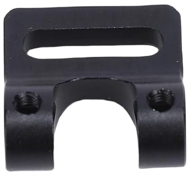 Bnineteenteam RC Modular Fairlead, High Strength Alloy Winch Fairlead for 1/10 Scale RC Car with Multi Angle Adjustments, Durable Cable Guidance for Crawler Bumper (Black)