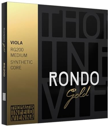 Thomastik-Infeld Viola Saiten Rondo Gold - Satz medium - bestehend aus A-, D-, G, C-Saite - RG200
