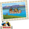 YAKARI 6 Platzsets Kinderparty und Kindergeburtstag von DH-Konzept // Indianer Indianerjunge Sioux Kleiner Donner Tischdecke Platz Sets Party Set