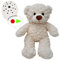 Ours en Peluche Couleur crème avec enregistreur Vocal 60 Secondes - Hauteur 25cm