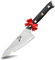Zelite® Honesuki Damastmesser, Scharfes Küchenmesser 11,4 cm, Japanisches Messer für Zuhause & Gastro, Profi-Messer Scharf, Damast Kochmesser für Küche, Damaszener Messer mit Nahtloser Verarbeitung