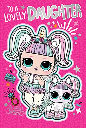 LOL Surprise LO014 Daughter Birthday Card