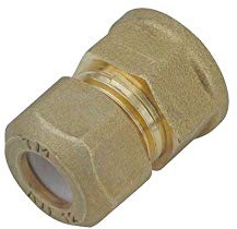 RACCORDO NIPLES NIPPLO TUBO RAME 14x1/2 F FEMMINA