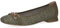 CAPRICE Damen Ballerinas Bast Elegant, Grün (Cactus Comb), 39 EU