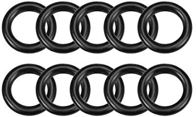sourcing map 10 Stück Nitrilkautschuk O-Ringe 8mm AD 5mm ID 1,5mm Breite metrische Dichtungsring Dichtung