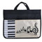 mooderff Musiktasche, Music Bag, Einkaufstasche Aus Dicker Baumwolle, Sheet Music Document Bag Musik Notentasche, 37 cm x 27 cm