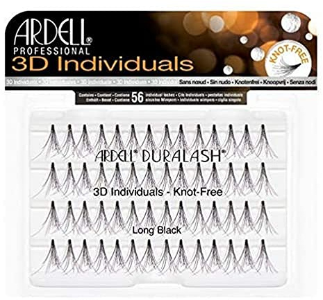 Pestañas Postizas 3D Individuales Long Black