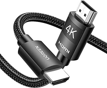 UGREEN 4K HDMI 2.0 Cable ARC Dolby Atmos HDR Ultra HD Lead 1440P@144Hz 1080P@240/120Hz 18Gbps High Speed HDCP 2.2 Ethernet Compatible with Soundbar TV Laptop Monitor PS5/4 Xbox PC DVD Player Sky Q(5M)
